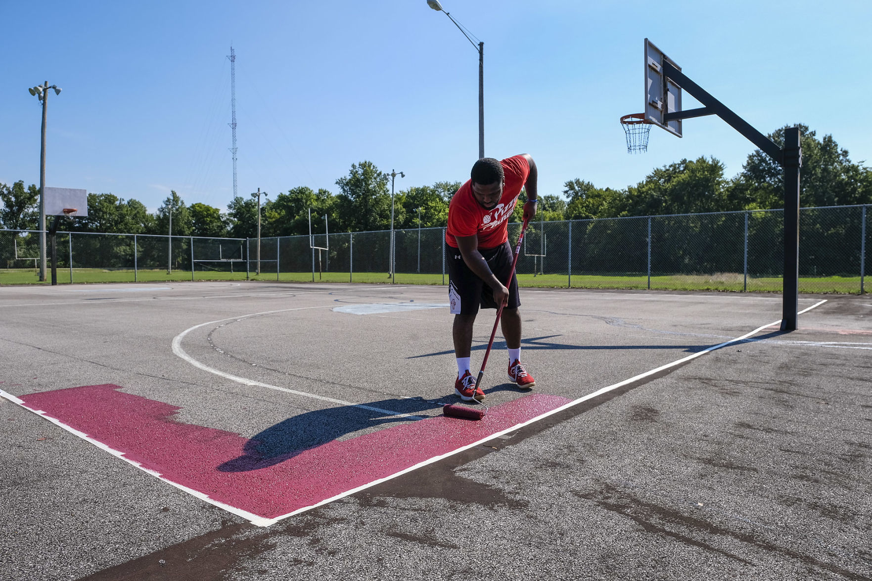 Dre’Shean Payne at Attucks Park